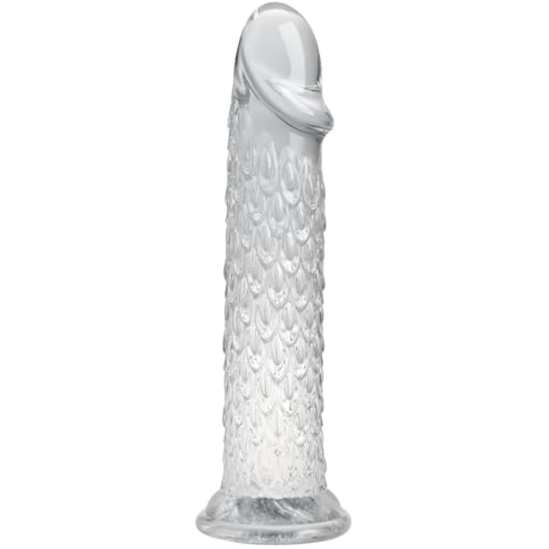 7.48 Inch Thrusting Dildo Realistic Dildo G Spot Sex Toy Anal Plug With Powerful Suction Cup Anal G Spot Stimulating Adult Sex Toys For Women Men And Couple (Transparent)