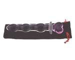 Double-Ended Crystal Dildos Glass Pleasure Wand Anal Plug - Love Style Series (Love A)