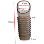 Pennis Sleeves, Realistic Sleeve Extender Penis Sleeves Cock Ring Penis Sleeve Penis Ring Penis Extender Sheath For Men (B)