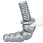 Huge Anal Beads Butt Plug, Long Anal Dildo with 5 Gradual Large Beads, Soft Flexible Long Anal Plug with Handle, G-spot Dildos Prostate Massage Sex Toy for Men Women