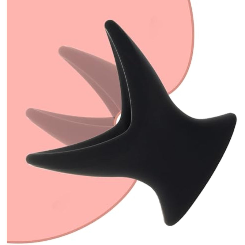 Hollow Tunnel Big Butt Plug Silicone Flared Expanding Anal Plugs, Dilating Anus Stimulator Training Trainer Butt Stretcher For Men Women Couples Beginners Advanced Users Adult Sex Toys