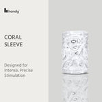 The Handy Coral Penis Sleeve Mermaid Collection - Open-Ended Masturbation Sleeves Stroker, Adult Sex Toys for Men