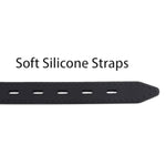 Breathable Silicone Bondage Gag For Sex Games - Women And Men'S Bondage Toys Open Mouth Silicone Sex Ball Gags Muzzle - Silicone Sex Toys Sm Bite Gags For Bondage Restraints (Black, Medium)