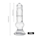 13 Inch Realistic Huge Wolf Dog Dildo + 14 Inch Huge Realistic Dildo