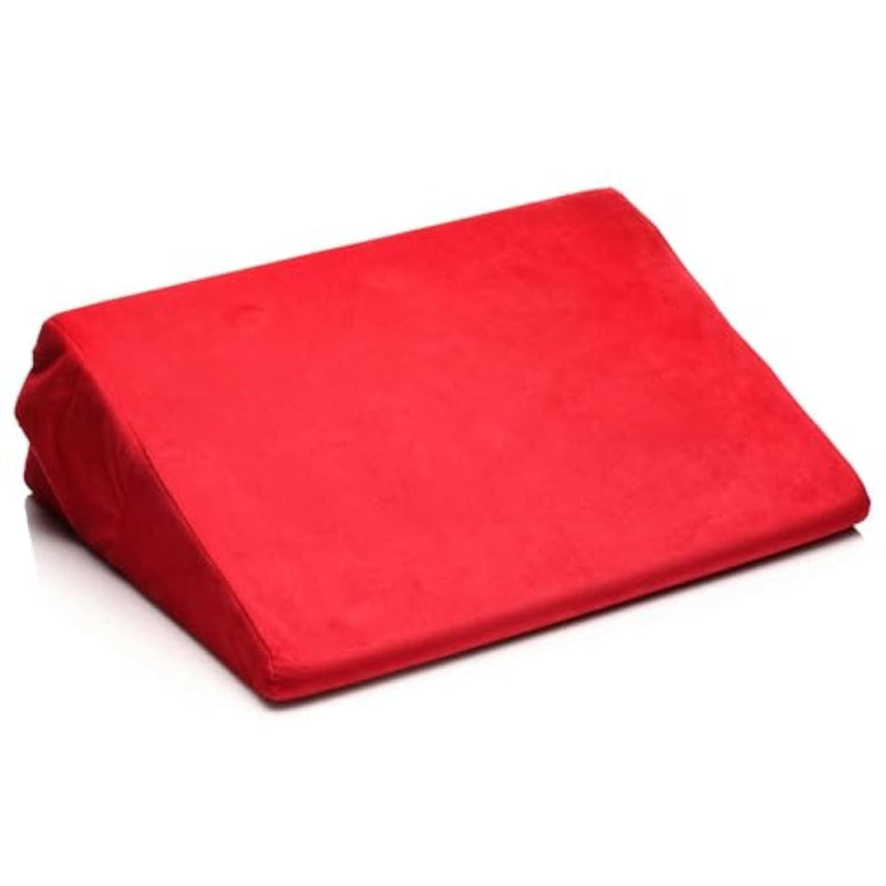 Bedroom Bliss Small Love Cushion For Beginners, Men, Women, & Couples. Great For Sexual Positioning & Deep Penetration. Supportive, High-Density Foam. Easy To Clean Covers. 1 Piece, Red.