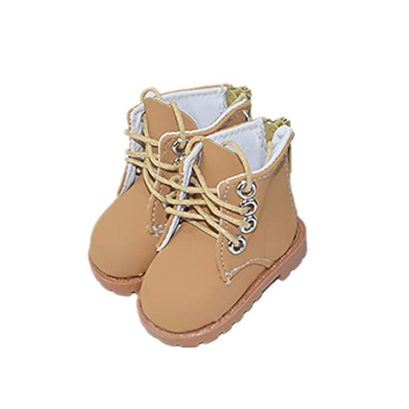 Tall Shoes Length 5.4Cm For 1/6Bjd 7.8In?20Cm? Plush Humanoid Doll Stuffed Animals (Brown)