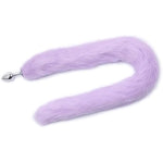 30.3 Inch Fox Animal Costume Tail Faux Fur Wolf Butt Tail Long Anal Butt Plug Fox Rabbit Butt Plug Furry Plush Tail Plug Valentines Day Cosplay