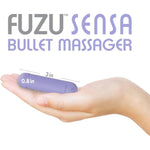 Sensa Skin Activated Vibrating Massager For Women - Waterproof And Rechargeable Bullet Massager Pastel Purple, Handheld Travel Pocket Eco Packaging