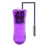 Urethral Vibrator 12 Frequency Stainless Steel Vibrating Urethral Sound Penis Plug Male Masturbation Toy Urethral Plug Dilator For Men