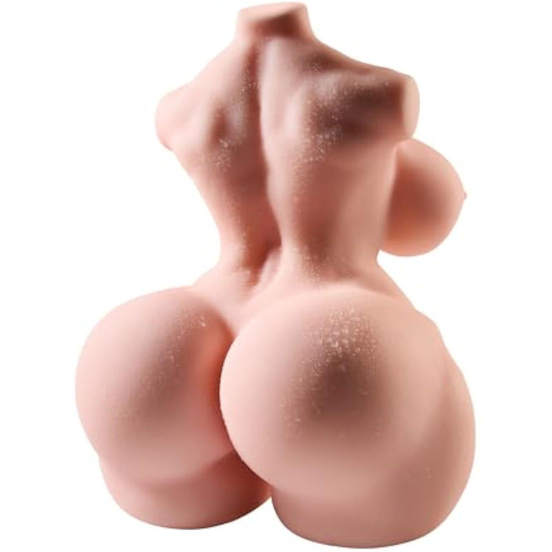 12Lb Life Size Male Sex Dolls For Men Realistic Torso Sex Doll With Soft Big Boobs Big Butt Fake Pussy Abs Ideal Male Masturbator And Penile Training Adult Sex Toys For Men Pink