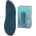 Touch X Lay On Vibrator | Vibrating Mini Bullet Sex Toys For Women | Clitoral Stimulator Personal Massager | 8 Intensity Levels & 7 Vibration Modes| Adult Toys & Sexual Pleasure Tools | Green