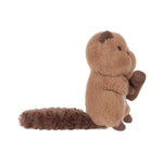 Bashful Beaver Plush Stuffed Animals For Kids, Soft Cute Plush Toys For Baby Girl And Boy, Fluffy Bashful Beaver Brown