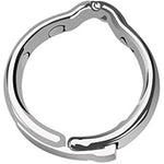 Metal Cock Ring, Cock Ring Adjustable Male Metal Penis Ring (Small)