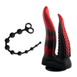 Silicone Anal Bead With 10 Balls + Monster Double-Ended Dildo