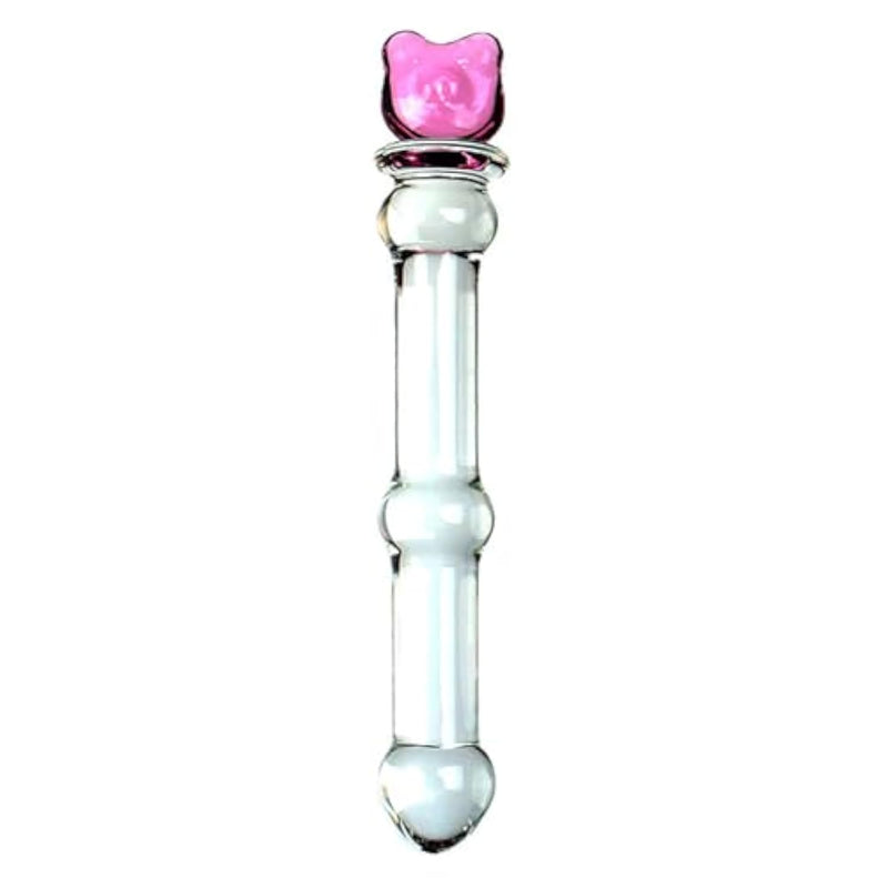 Glass Dildo Butt Plug,G-Spot Stimulation Butt Plugs Anal Beads Pleasure Wand Sex Factory Crystal Butt Plug Pleasure Wand Anal Beads Dildo Penis Masturbation For Women Men Couple
