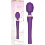 The Joystick Powerful Large Wand Massager | 5 Vibration Modes & 3 Speeds | Waterproof & Rechargeable | Ultra-Smooth Medical-Grade Silicone | Deep Tissue & Personal Relaxation (Black/Purple)