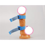 Electric Shock Anal Plug Metal Bead Butt Plug Electric Shock Set With Adjustable Restraining Penis Rings