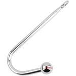 Bdsm Metal Anal Hook Butt Plug With Smooth Ball Anal Plug Butt Plug Prostate Massage G-Spot Sm Restraints Anal Gay Sex Toys For Man And Woman Adult Games,S