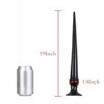19Inch Super Long Anal Plug Dildo - Extra Long Butt Plug Dildo Soft Anal Sex Toy for Prostate Massage and G-spot Stimulation, Long Anal Dildo for Deep Pleasure for Both Men and Women
