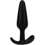 Doc Johnson Merci - Tush Trainer - 3 Piece Silicone Set - Medium, Large, Extra Large - Curved Base for Comfort - for Adults Only, Black