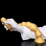 Long Anal Beads Plug With Strong Suction Cup, Soft Silicone Butt Plug Thread G-Spot Prostate Massage Stimulation Dildo, Anal Training Sex Toys For Men Women Couple (L)