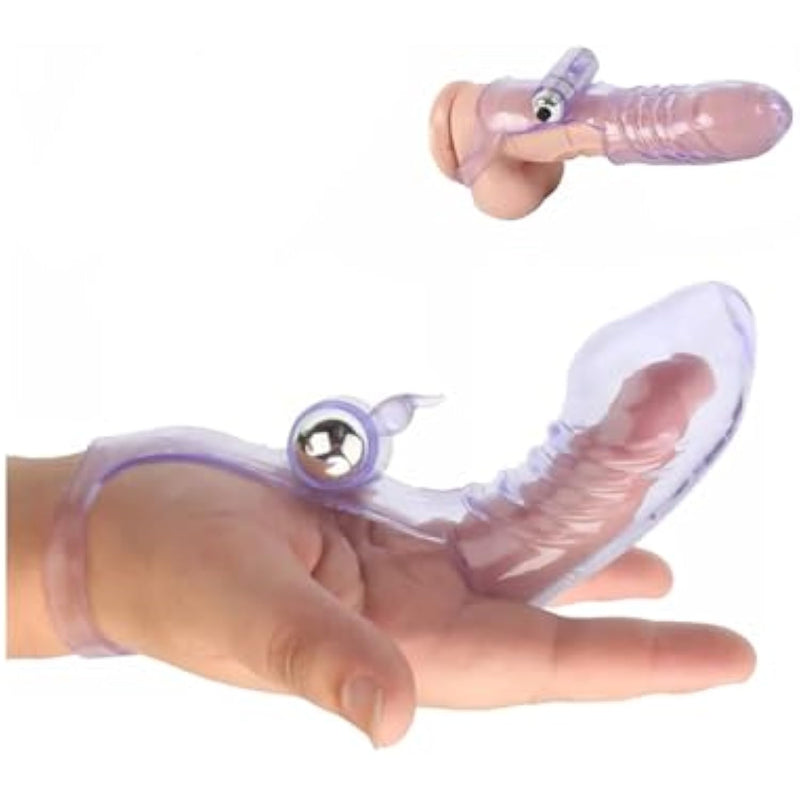 Powerful Finger Vibrator Finger Sleeve For Women Clit Stimulator G-Spot Vibrator Female Masturbation G-Spot Orgasm Massager Simulated Dildo Adult Sex Product