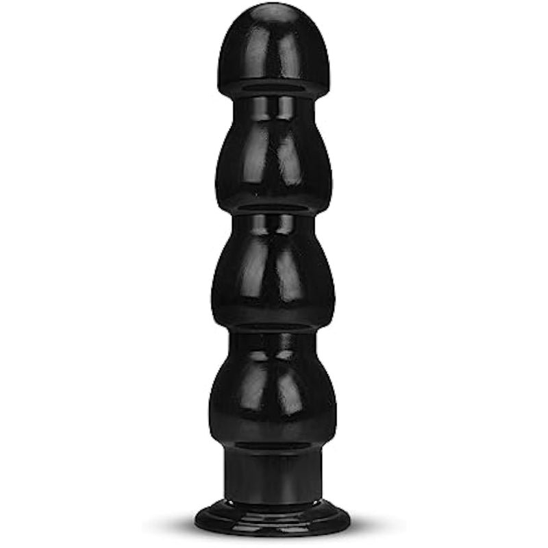 Butt Plug Anal Plug Training Toy, Silicone Dildo Sm Anal Butt Plug Anal Sex Toys With Suction Cup Base For Man,Women|(Black)