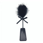 3 Pcs Faux Feather Tickler Pu Leather Sex Paddle Satin Sexy Eye Mask Toy Handcuffs With Keys Spanking Sex Blindfold Whip Horse Riding Crop Bedroom Role Play Toys