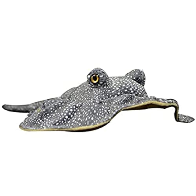 Realistic Stingray Fish Plush-19”, Lifelike Leopard Stingray Stuffed Animal, Soft Skate Stingray Plush Toy,Stingray Gifts,Gifts For Kids,Baby Gift,Cute Plush,Home Dec