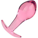 3 Piece Glass Anal Plug Training Kit, Smooth Butt Plugs Beads With Anchor Bottom Beginners To Advanced Adult Pleasure Toys For Men And Women