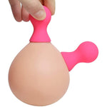 Silicone Nipple Suckers, Sucking Body Massage Rubber Couple Funny Breast Pump Suction Cups for Sensitivity Enhancement Pleasure Sex Beginners Friendly