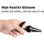 Beginner To Advanced Anal Training Kit 6-Piece Soft Silicone Butt Plug Set With Tapered & Beaded Designs For Comfortable Gradual Play Flexible & Body Safe