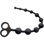 Anal Beads Silicone Butt Plugs Anal Trainer Plug Pull Ring Chain With 10 Beads G-Spot Prostate Massage Masturbation Sex Toys For Men Women And Couples