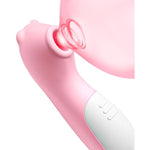 Sucking Vibrator Female Sex Toys, Cute Bear Shape Clitoral Vibrators With 10 Suction Frequency, Powerful Quiet Clitoris Nipple Stimulator Adult Toys For Women Couples (Pink)