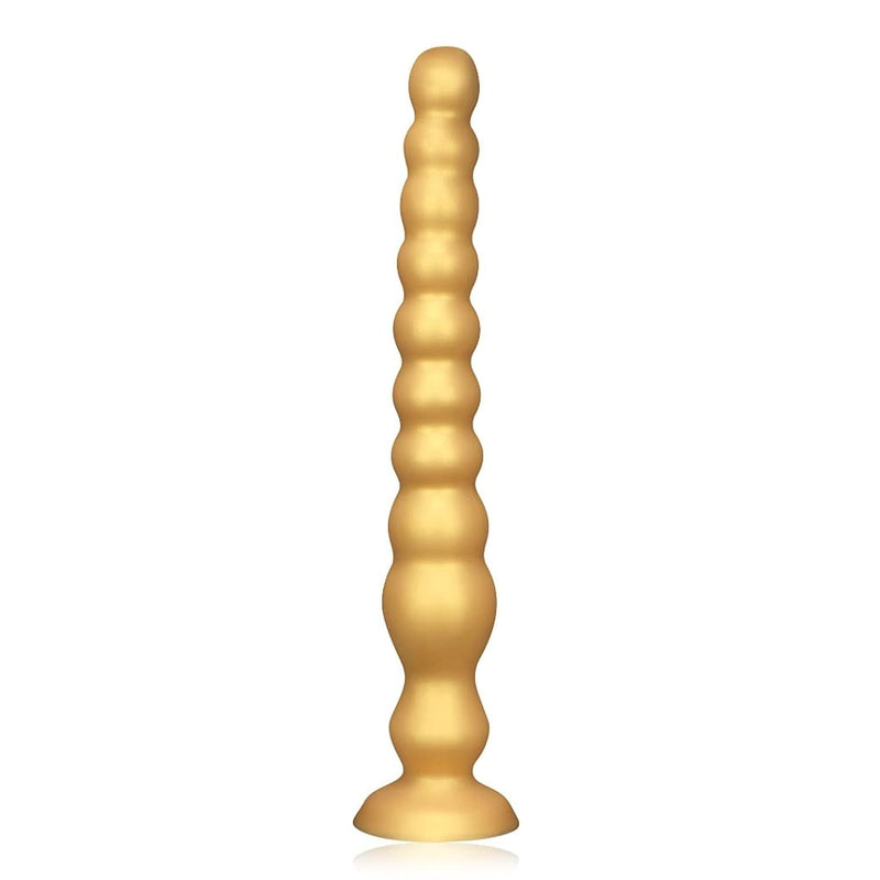 Long Anal Beads Plug With Strong Suction Cup, Soft Silicone Butt Plug Thread G BlessMyBucket Long Anal Beads Plug With Strong Suction Cup, Soft Silicone Butt Plug Thread G BlessMyBucket