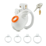 3D Printing Wings Chastity Cage With 4 Movable Carabiners And 2 Keys, Hollow Design Cock Cage For Men, Adult Sex Toys, Male Chastity Lock Bondage Sets