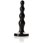 Sex/Adult Toys Ripple Butt Plug Beads - 100% Ultra-Premium Flexible Silicone Glossy Prostate Massager, Anal Stimulation, Pleasure For Men, Women, Couples - Onyx, Small