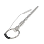 Metal Urethral Sound Urethral Dilator Anchor Anal Plug Electric Shock Set For Beginners Electric Shock Stimulation Male Masturbation Anal Plug Toy