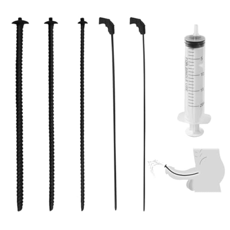 5Pcs Silicone Threaded Penis Plugs Male Sex Toys Catheter&Sound Generating Devices Urethral Plugs For Feeling Urethral Sound Transmission Urethral Dilators For All Urethral Training