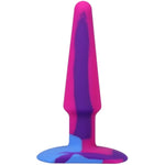 Doc Johnson A-Play - Groovy - Silicone Anal Plug - 5 inch (1.25 inches Wide), Berry