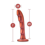 Temptasia Jealousy Peg - 7 Inch Pegging Dildo - Harness & Strap On Compatible - Designed For Bdsm & Role Play - Platinum Cured Silicone - Red Rouge - Adult Sex Toy