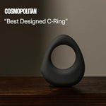 Band - Vibrating Penis Ring - Latex-Free Men'S Mini Massager Made With 100% Platinum-Grade Silicone - 5-Speed, Easy-To-Use And Water-Resistant Sex Toy For Couples Or Solo Play (Grey)