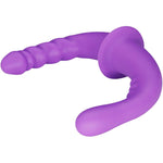 13"Strapless Strap On Dildos? Realistic Silicone Dildo ?Adult Sex Toy ?Double-Ended-Dildos Purple