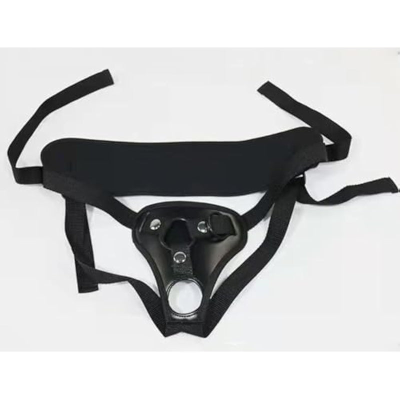 Strap On Dildo Harness For Women,Strapless Wearable Panties Sex Toys For Lesbian Couple (Black)