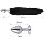 Sex Fox Tail Anal Sex Toys Butt Plugs Anal Plug Sex Toys 5Pcs/Set Butt Plug Anal Plug Set For Women Man Beginners Butt Trainer Set Adult Couples