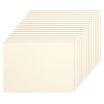 Cream Flat Cardstock Sheets 80 Count 5 x 7 Ivoey Paper 92lb