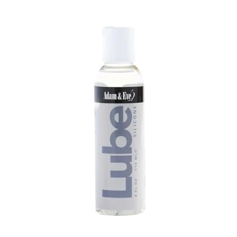 Silicone-Based Lubricant for Intimacy and Toys - Clear, Non-Sticky Formula, 4 Oz