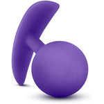 Eden Adult Sex Toy - Motion-Activated Silicone Anal Plug With Inner Roller Steel Ball - 3.5 Inch - Wearable Butt Plug Prostate Massager, Anus Vagina Dilator, Anal Trainer Men Women & Couples - Purple