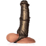 Realistic Horse Penis Sleeve?Male Extender With Cock Ring For Prolonged Ejaculation?Soft Silicone Elastic Enlargement, Adult Sex Toy For Men And Couples (T402-New-1)