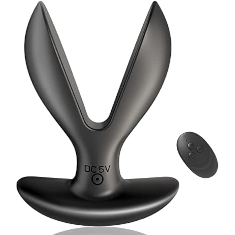 Anal Vibrator Training With 7 Vibration Silicone Vibrating Sex Toys Anal Plug Remote Control Prostate Massager Butt Plug Dilator For Men Women And Couples G-Spot Stimulator